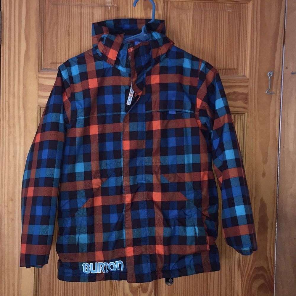 Burton dry ride snowboarding jacket. 10/12